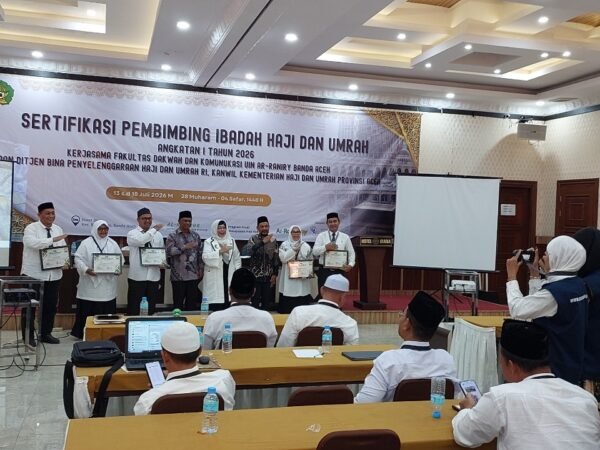 Drs. H. Eman Jaya, M.Ag Peserta Terbaik Sertifikasi Pembimbing Haji dan Umrah Gelombang 1 Tahun 2026