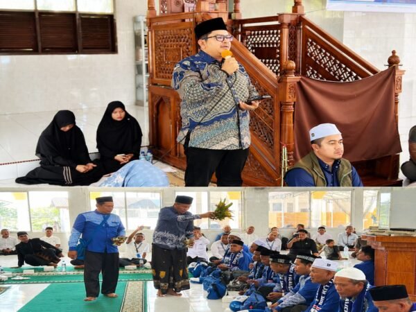 Mengharukan! Ribuan Warga Lepas 100 Jamaah Umrah Bir Ali Tour dengan Doa dan Air Mata