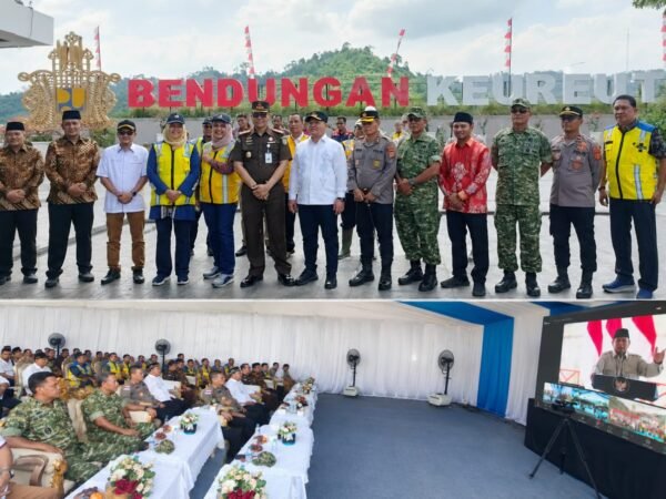 Tonggak Baru Ketahanan Pangan Nasional, Prabowo Resmikan Bendungan Keureuto Aceh Utara Bersama 4 Bendungan Lain