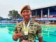 Prajurit Yonarhanud 5/CSBY, Serda Satria Wicaksana, Borong 3 Medali di Kejurnas Renang Piala Kemenpora 2026