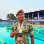 Prajurit Yonarhanud 5/CSBY, Serda Satria Wicaksana, Borong 3 Medali di Kejurnas Renang Piala Kemenpora 2026