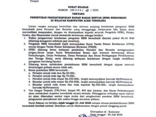 Bupati Terbitkan Edaran Penertiban BBM Bersubsidi, Pengawasan Libatkan TNI-Polri