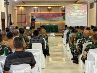 Kodim Aceh Utara Bersama Forkopimda Gelar Lomba Hias Gampong Berhadiah Rp100 Juta