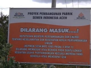 Pemerintah Didesak Bangun Pabrik Semen di Laweueng, Stok Bahan Baku Semen Capai 120 Tahun