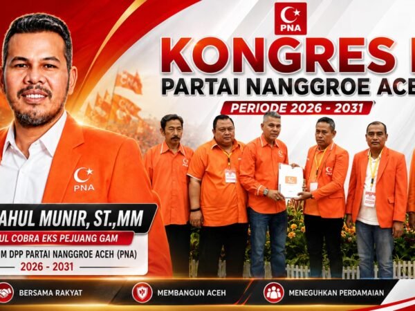 PNA di Tangan Rahul, Siap Bangkitkan Partai dan Kuasai Kembali Kursi Parlemen Aceh