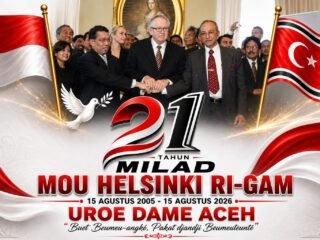 21 Tahun Damai Aceh: Milik Siapa, dan Sejauh Mana Janji Helsinki Terwujud di Aceh?