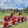 Lomba Tuang Tepung Meriahkan HUT RI