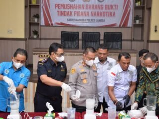 Kapolres Langsa Himbau Anggota Untuk Jauhi Narkoba