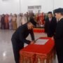 Tarmizi Lantik Kurdi Jabat Sekda Definitif Aceh Barat 