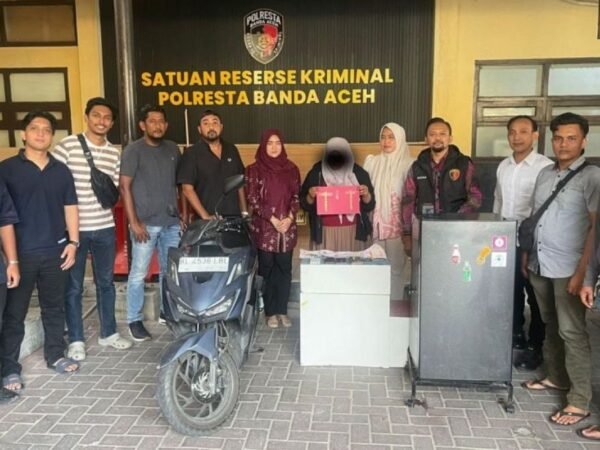 ART di Aceh Besar Ditangkap, Diduga Curi 13 Mayam Emas Senilai Rp119 Juta