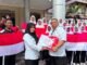 Sambut HUT Ke-81 RI, Pemkab Nagan Raya Bagikan Ribuan Bendera Merah Putih