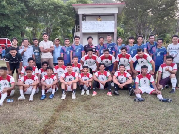 Kesebelasan Meurah FC Tumbangkan Japakeh 3-1 Pada Turnamen Sepak Bola HUT RI Ke 81 Gampong Leu Ue