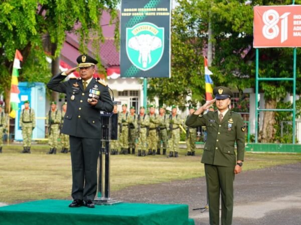 HUT ke-81 RI di Lhokseumawe, Brigjen TNI Ali Imran Pimpin Upacara Perdana sebagai Danrem 011/Lilawangsa