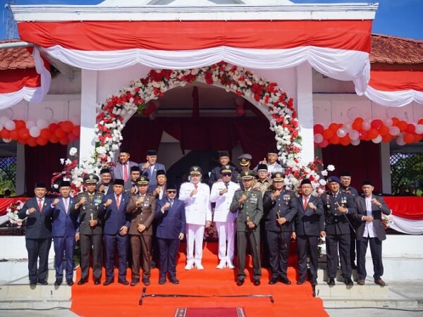 Pemkab Nagan Raya Sukses Gelar Upacara HUT ke-81 Kemerdekaan RI