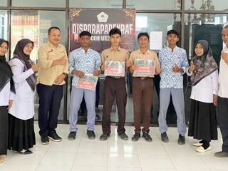 Ek Geunteut Bangkit di Milad ke-800 Samudera Pasai, Tiga Pelajar Aceh Utara Terima Hadiah