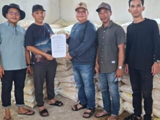 Perumda Terima Bantuan Bahan Kimia dari Dinas Perkim Aceh