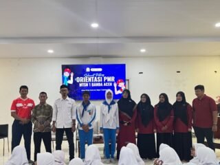 PMR MTsN 1 Banda Aceh Ikuti Orientasi dan Pembekalan dari PMI Kota Banda Aceh