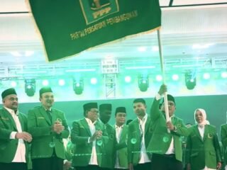Pataka Diserahkan, Edi Obama Bawa Amanah PPP Bireuen