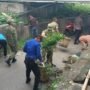 Kodim 0107/Aceh Selatan Bersihkan Pasar dan Lingkungan Desa