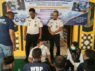 Puskesmas Lhoknga Lakukan CKG dan Skrining TBC Warga Binaan Lapas Kelas III Lhoknga