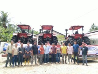 Tiga Traktor Disalurkan untuk Petani Terdampak Bencana di Aceh Tamiang