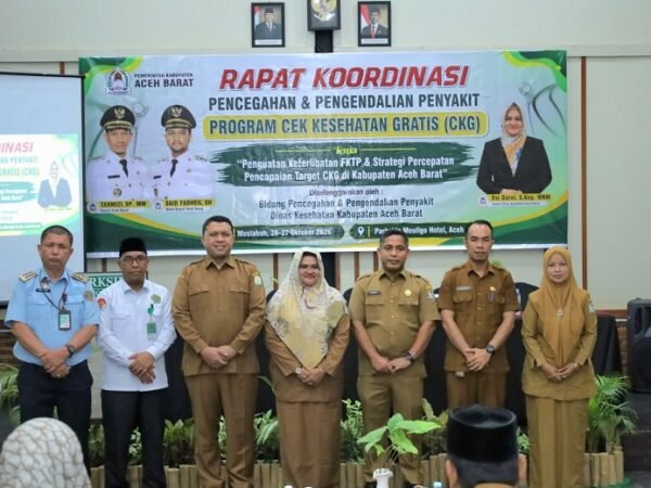 Manfaatkan FKTP, Aceh Barat Gelar Cek Kesehatan Gratis Pastikan Derajat Kesehatan Masyarakat
